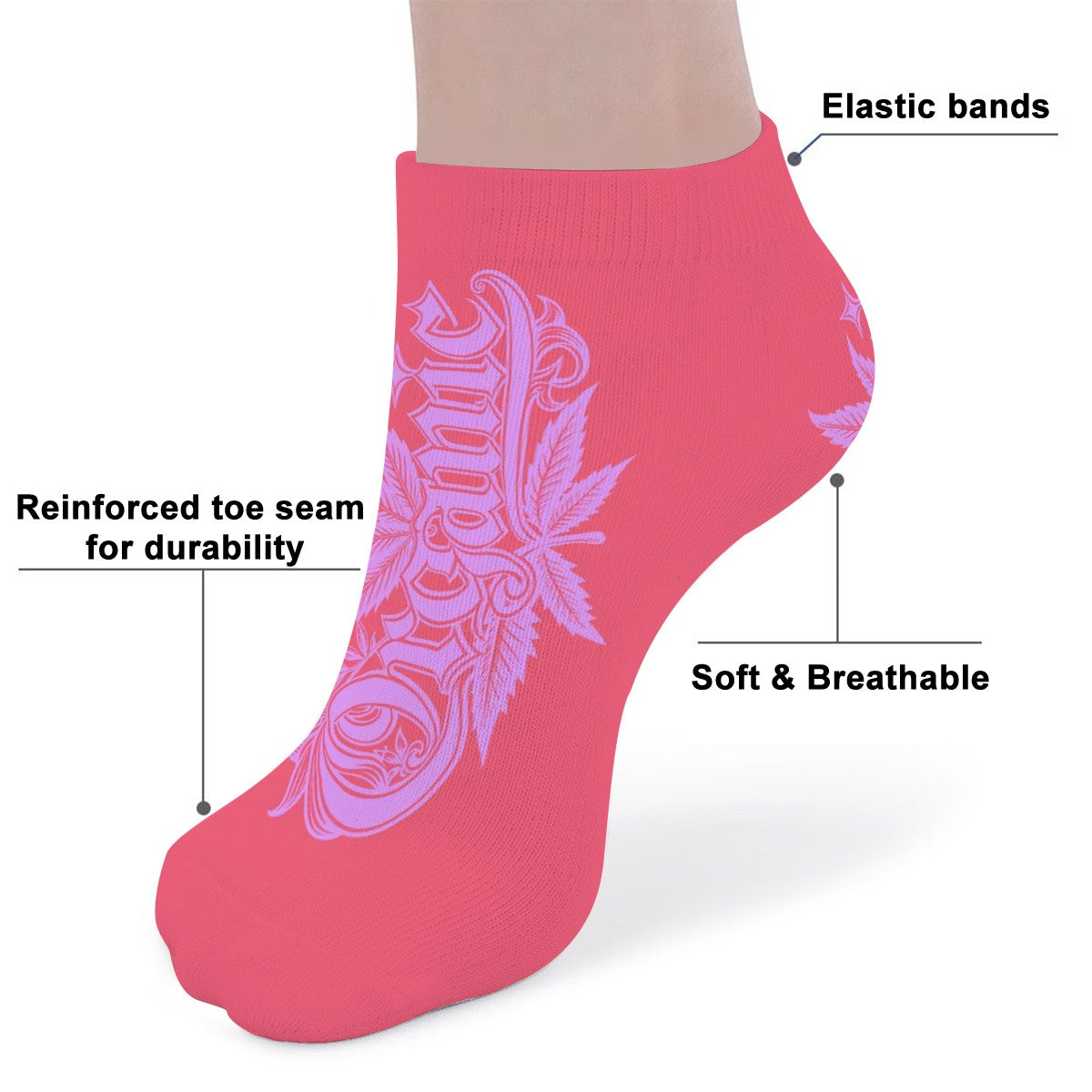 Ankle Socks Pink