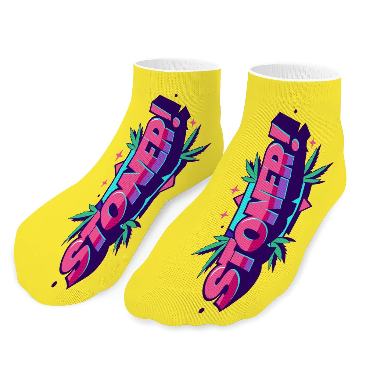 Yellow Ankle Socks