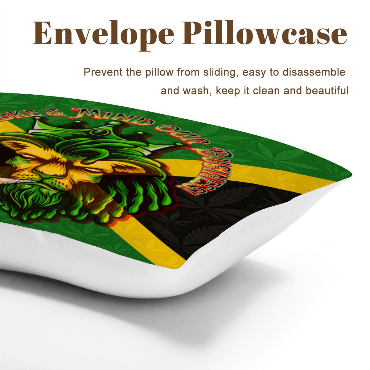 Jamaican We Mind Our Business King Comforter Set