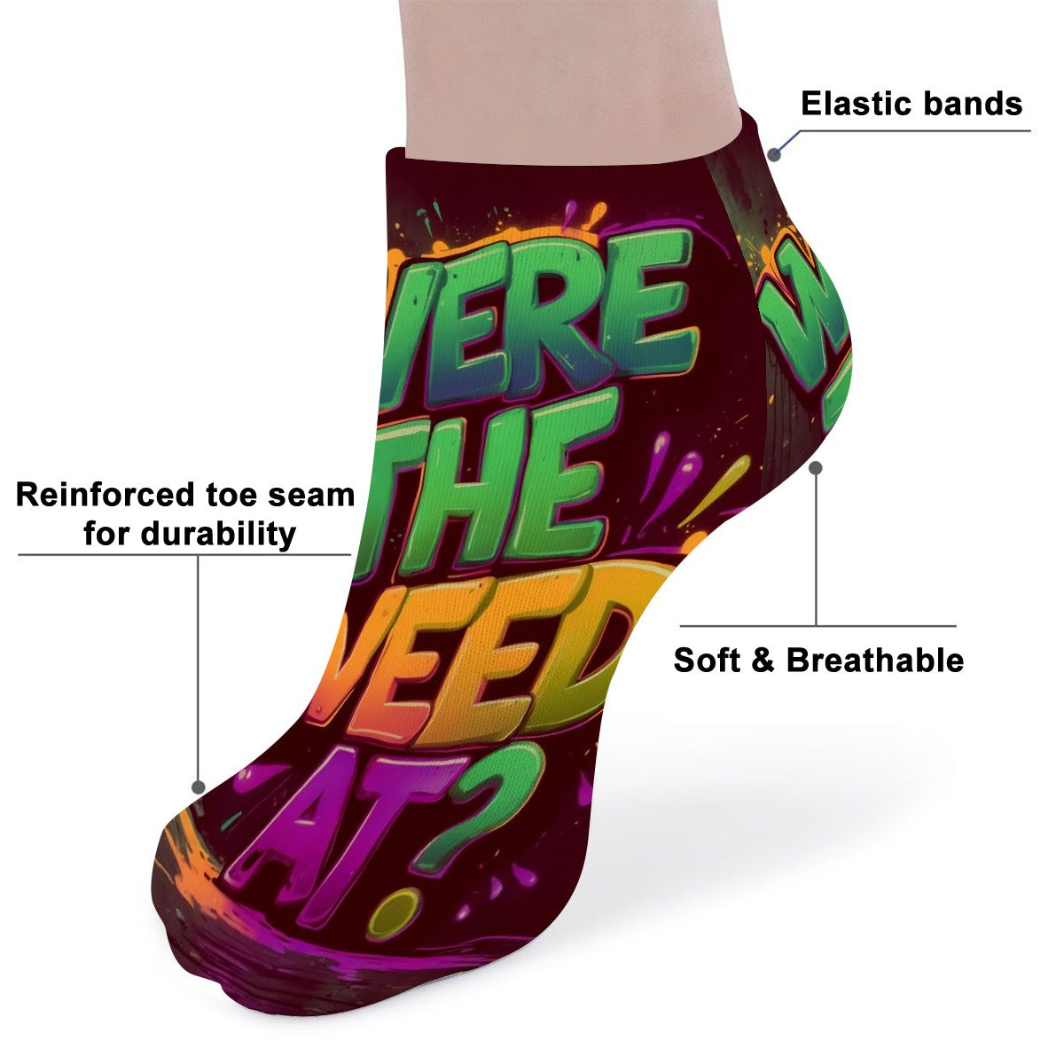 Muilt color Ankle Socks