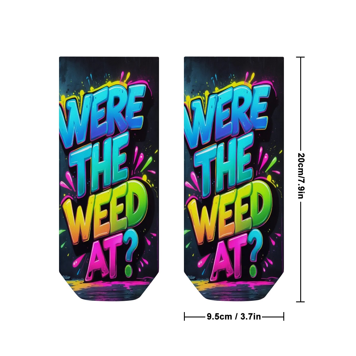 Were The Weed At? Ankle Socks
