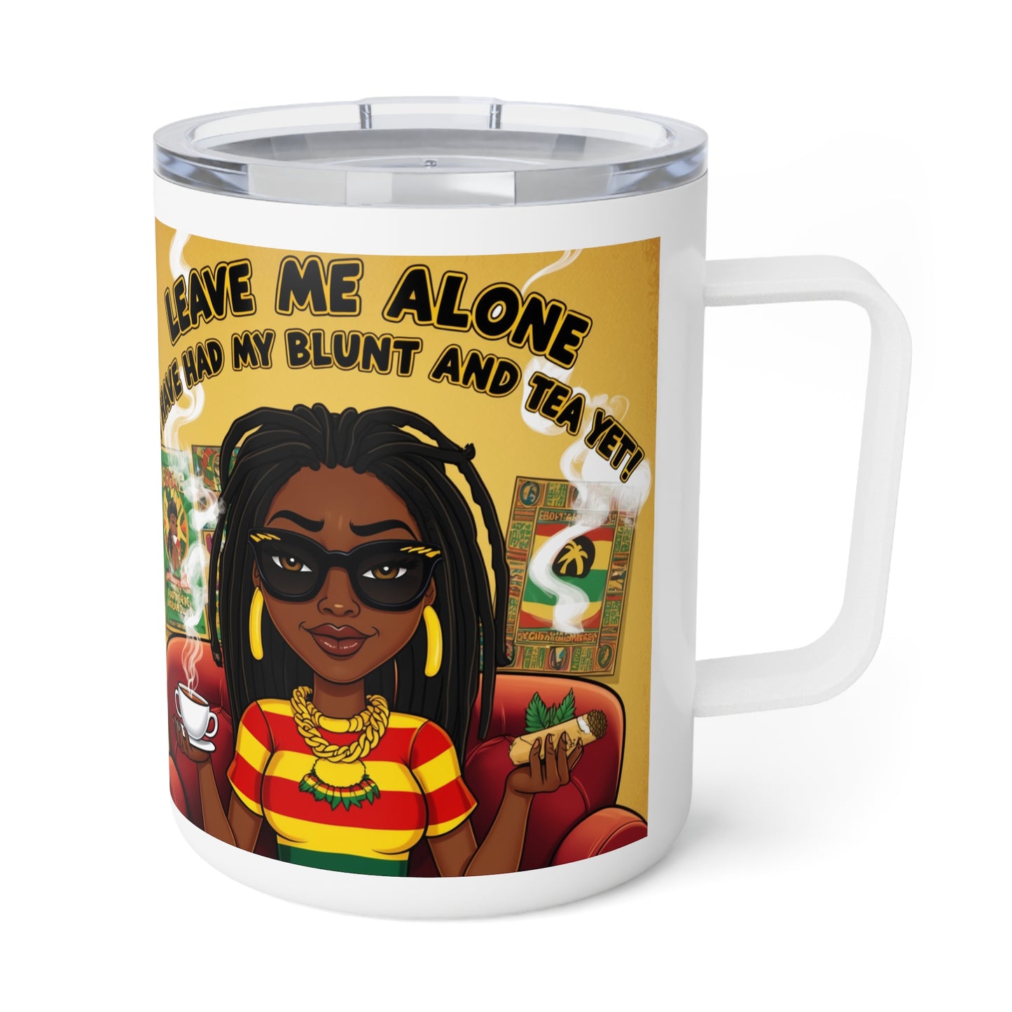 Chill Vibes Insulated Coffee Mug - 10oz