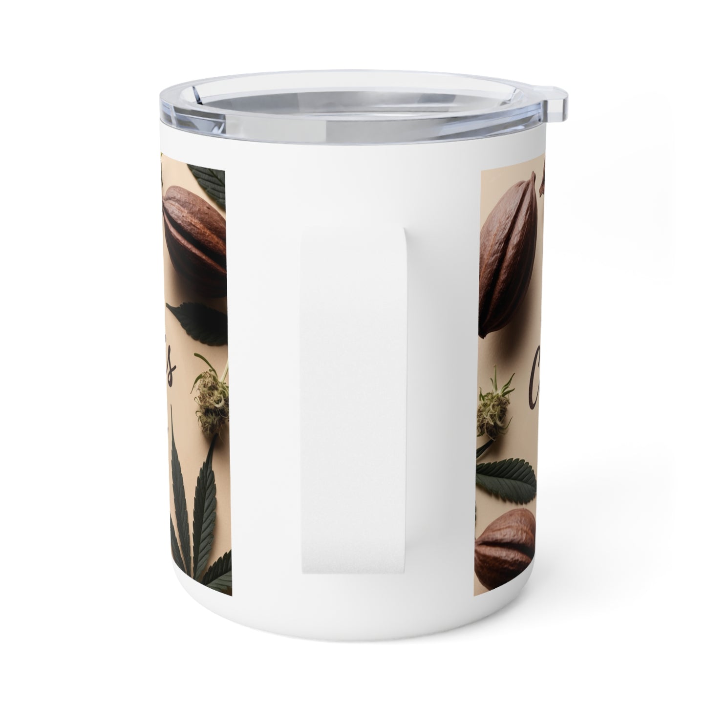Coco and Cannabis Insulated Coffee Mug, 10oz