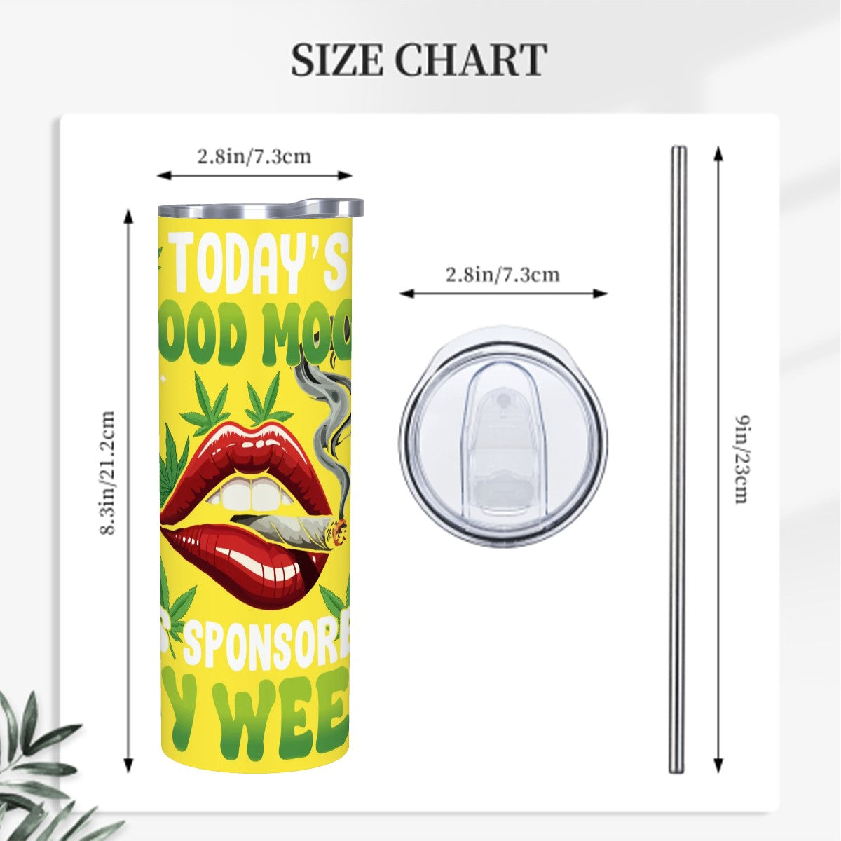 Yellow todays good mood is sponsored by weed