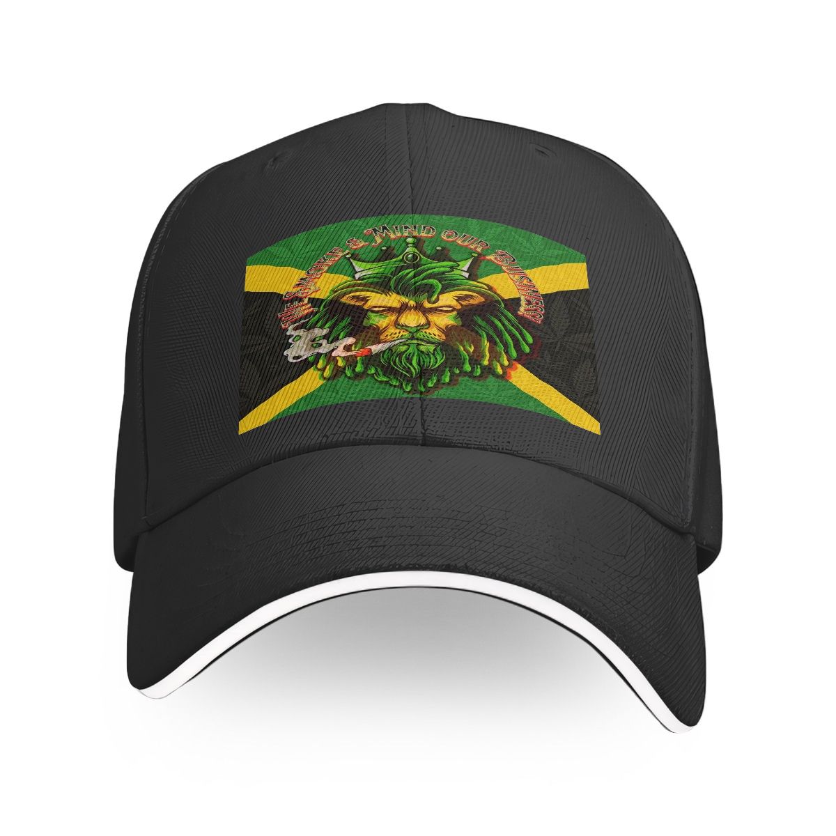 Jamaican We Mind Our Business Baseball Cap