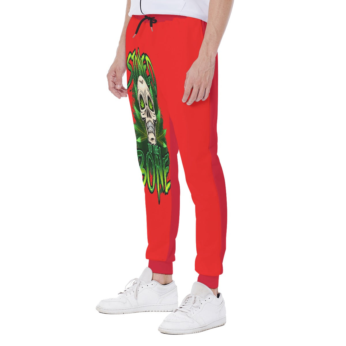 Red Stone To Bone Sweatpants Eco-friendly