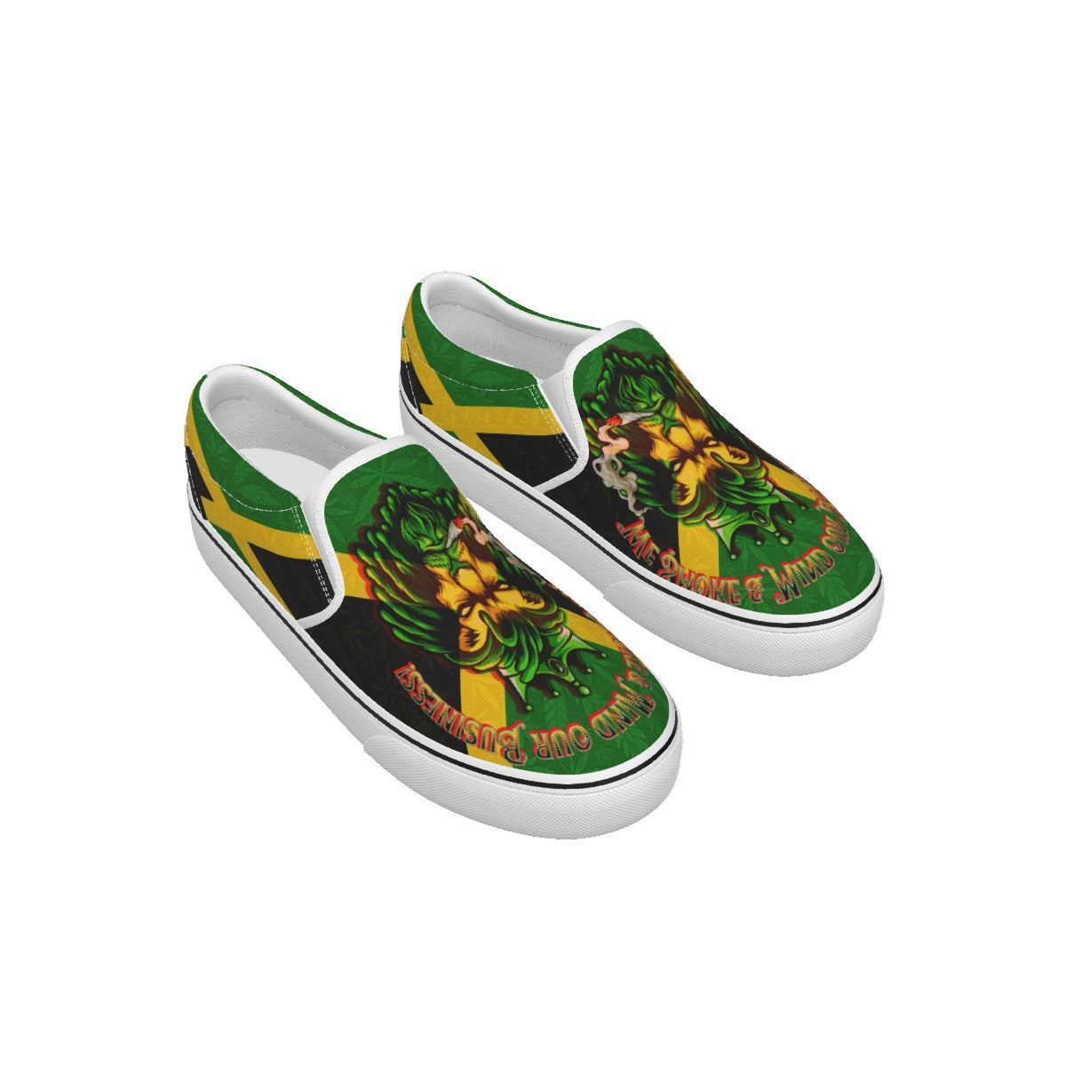 Jamaican Men's Slip On Sneakers