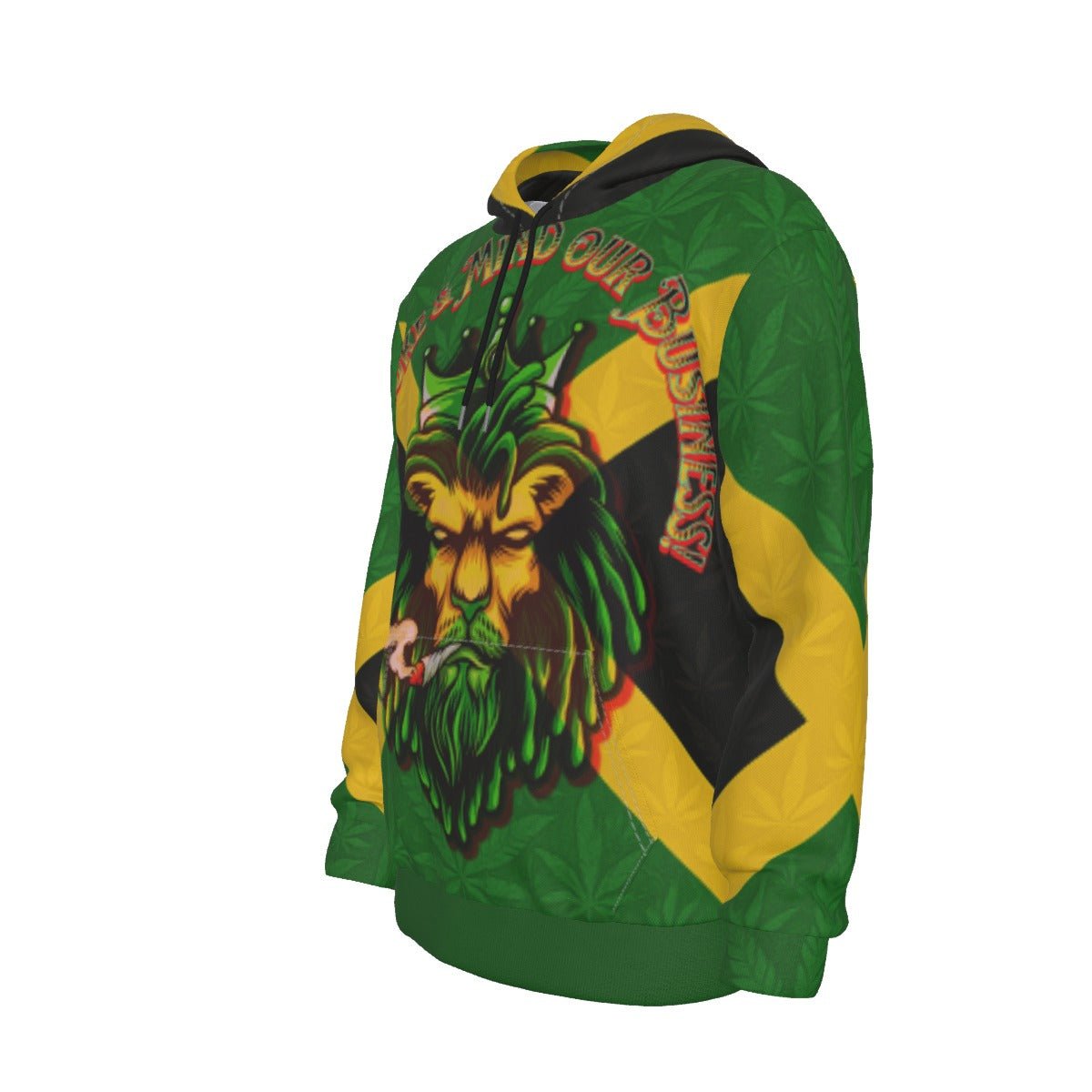 We Men's Mind Our Business Hoodie - Front And Back Print For Bold Everyday Style - Cannabis Creations