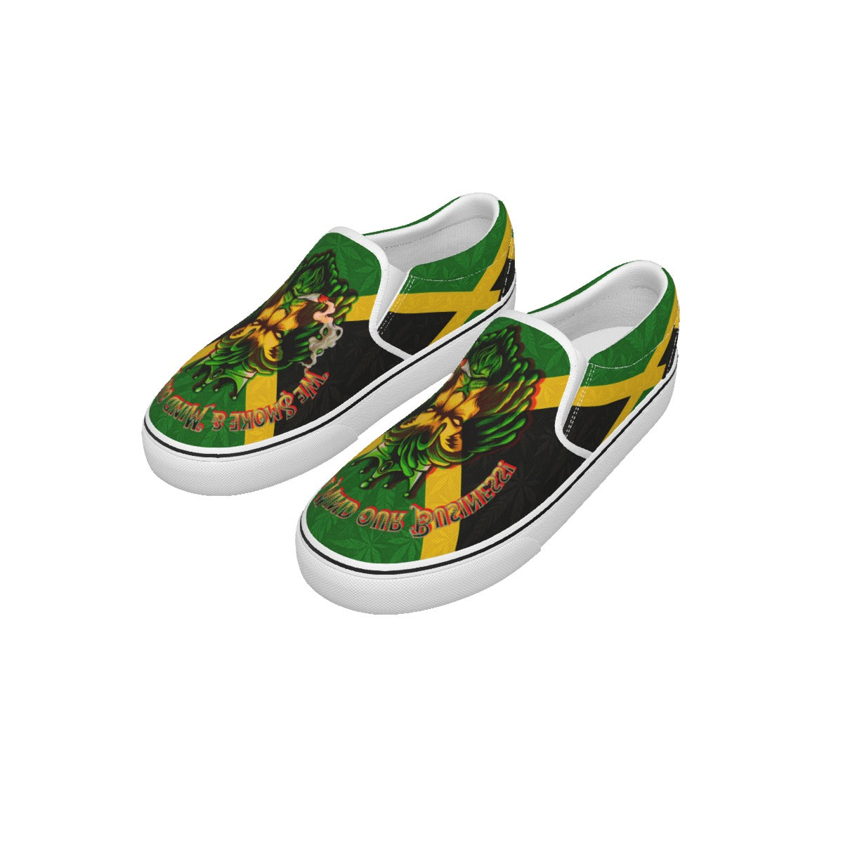 Jamaican Men's Slip On Sneakers
