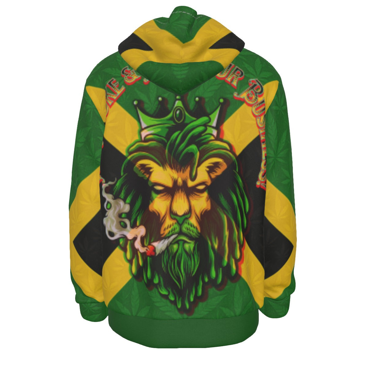 We Men's Mind Our Business Hoodie With Front and Back Print