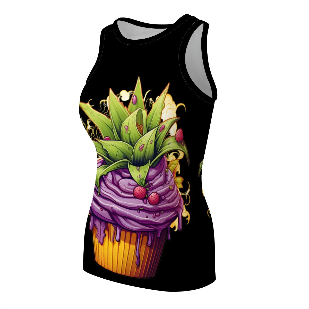 Women's Tank Tops Black Cupcake