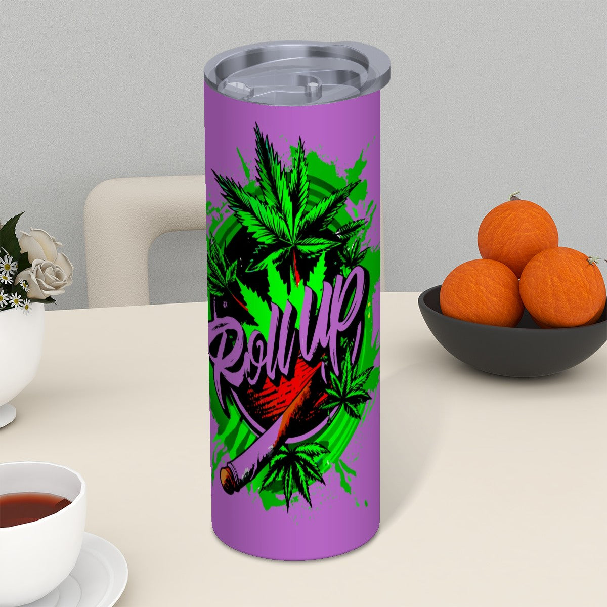 Lavender Roll up Tumbler