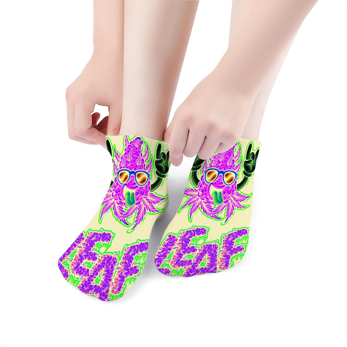 Ankle Socks White Slim