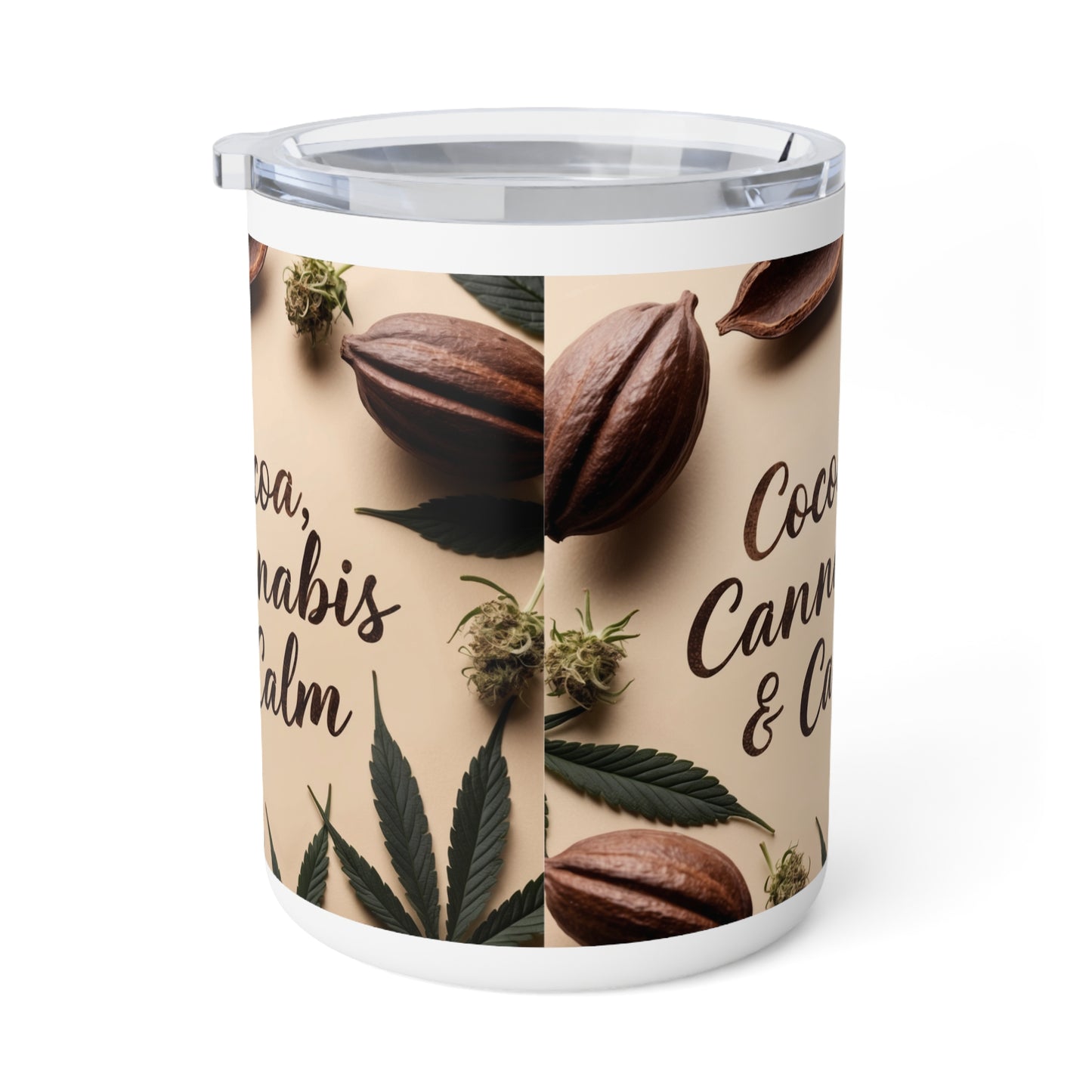 Coco and Cannabis Insulated Coffee Mug, 10oz