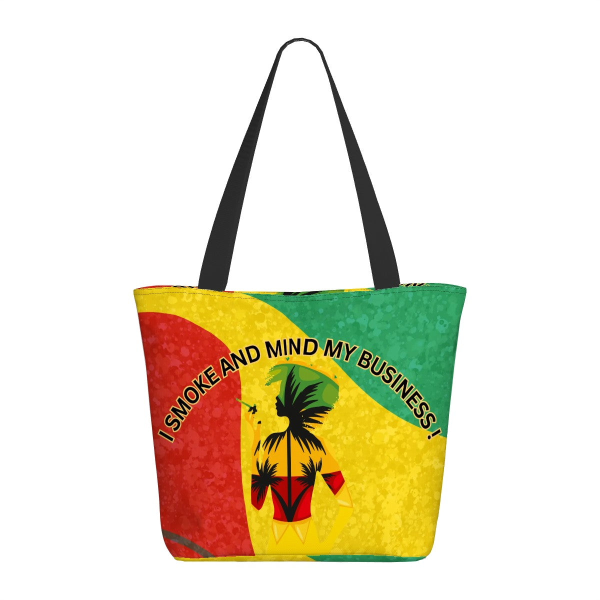 Women Shopping Bags We Smoke And Mind My Business Shopping Bag