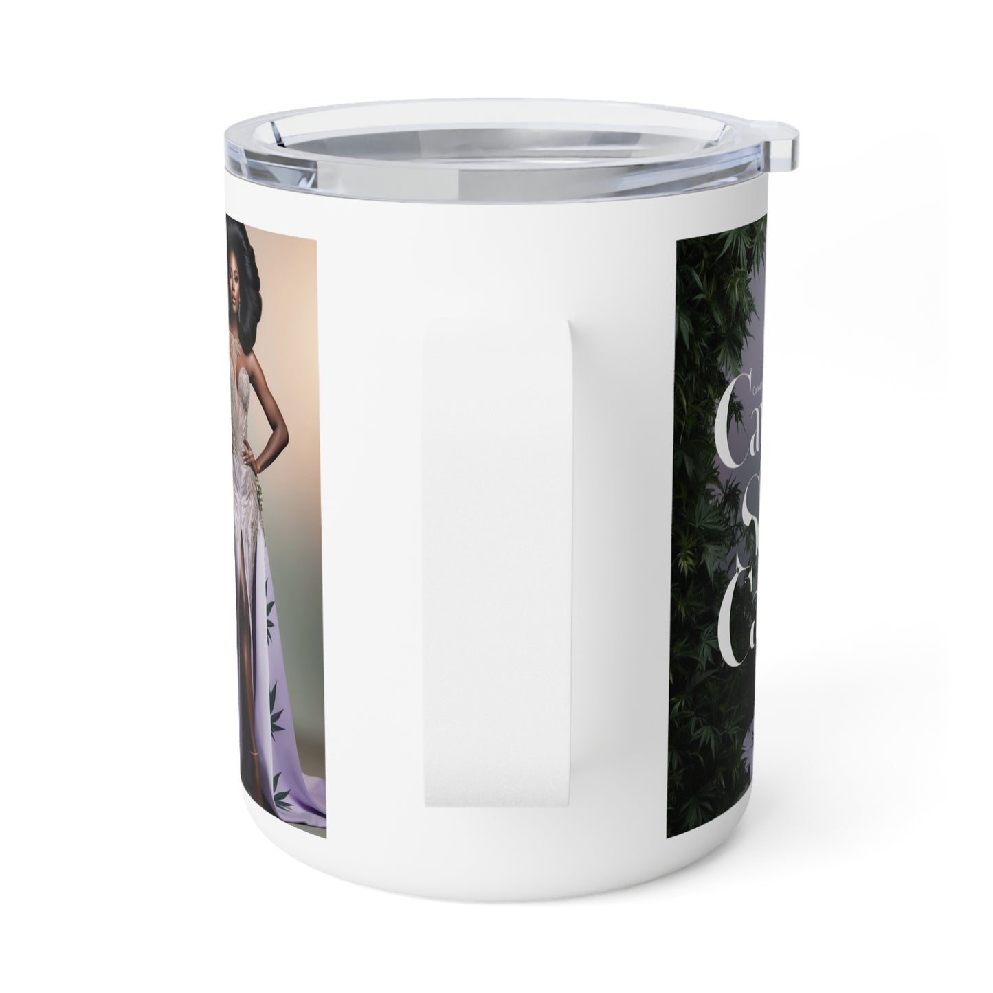 Cannabis Self-Care Insulated Coffee Mug - 10oz Stylish Drinkware