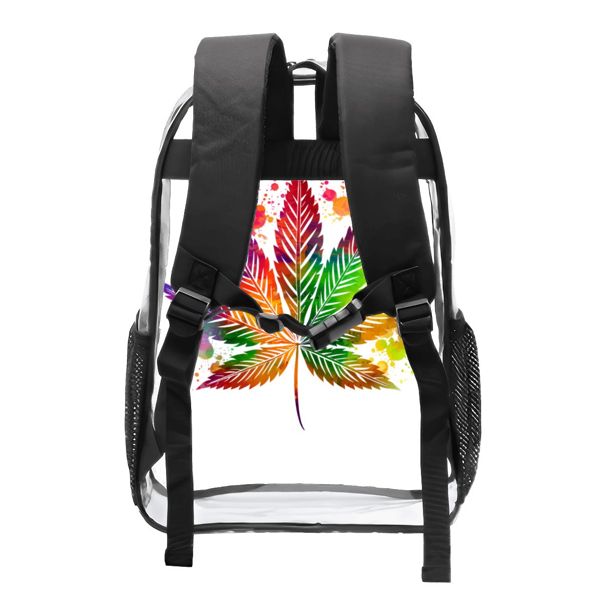 Clear Neon Flower Transparent 1