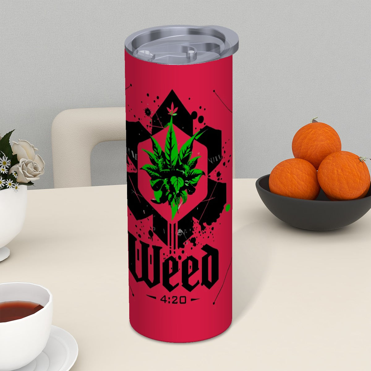 Pink Weed Tumblers