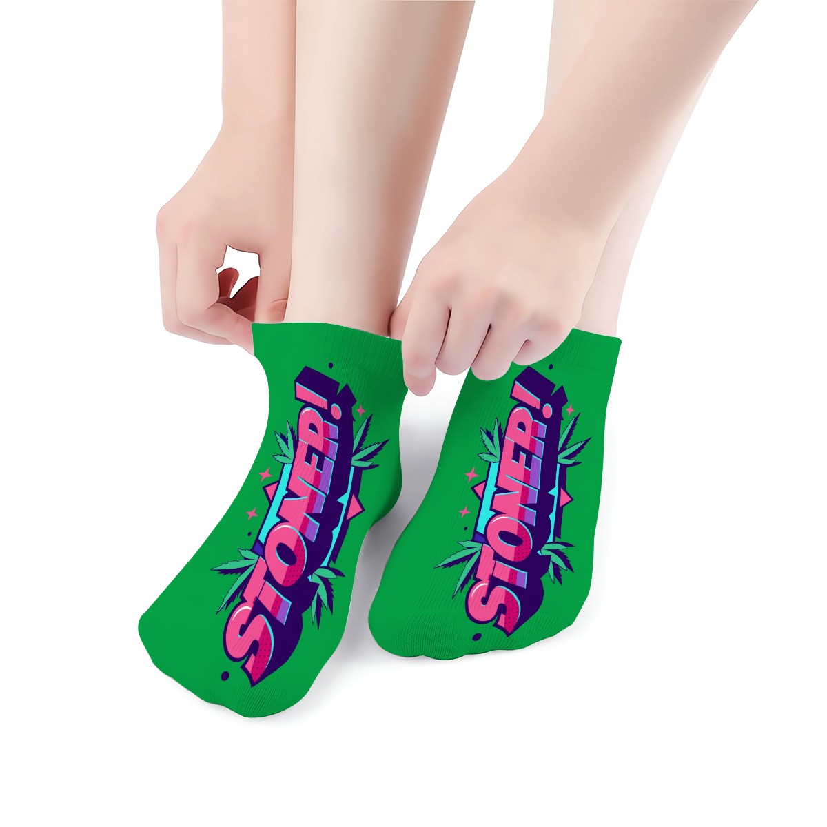 Stoner Ankle Socks Green