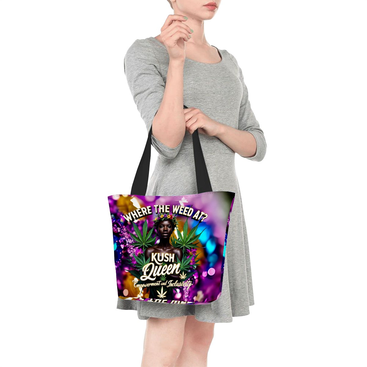 Kush Queen Women Shopping Bag