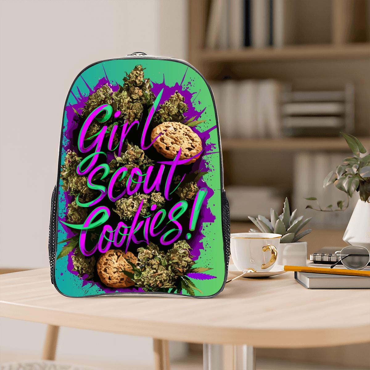 Girl Scout Clear Transparent Backpack