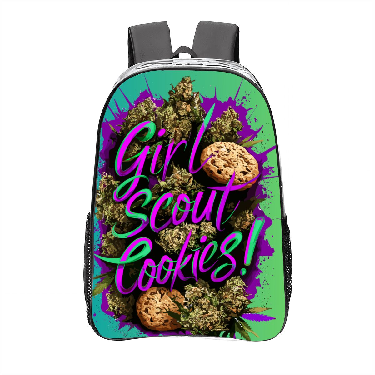Girl Scout Clear Transparent Backpack