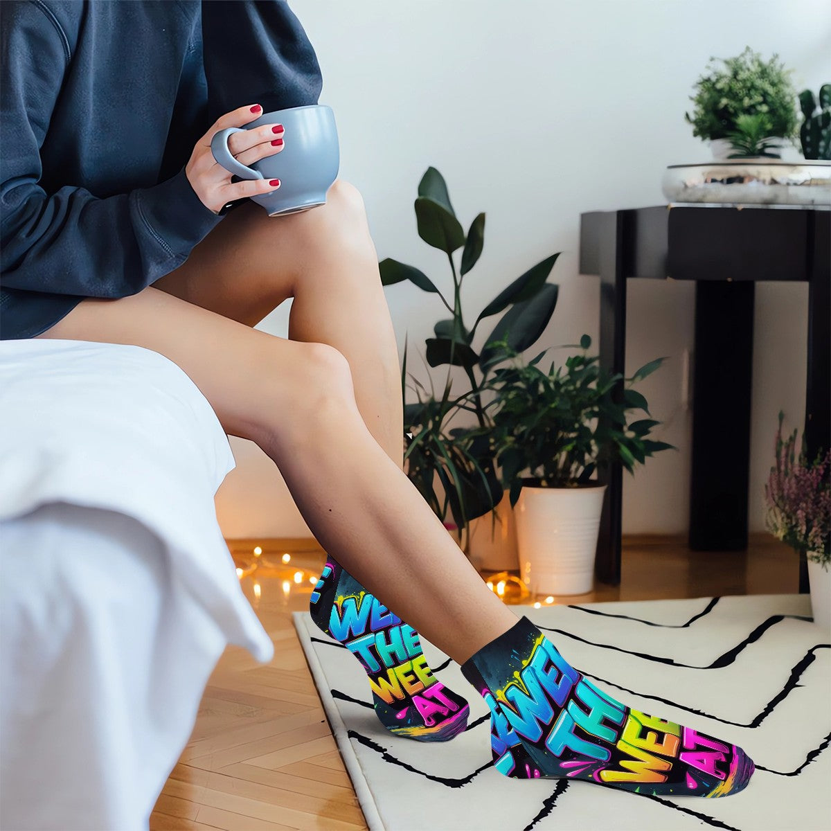 Were The Weed At? Ankle Socks
