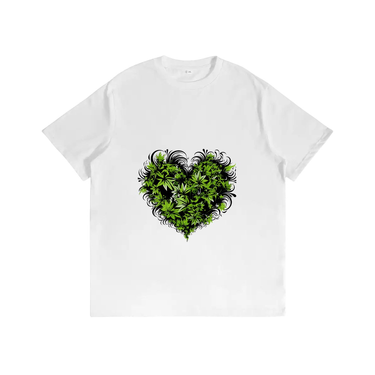 White Heart Men's Tee