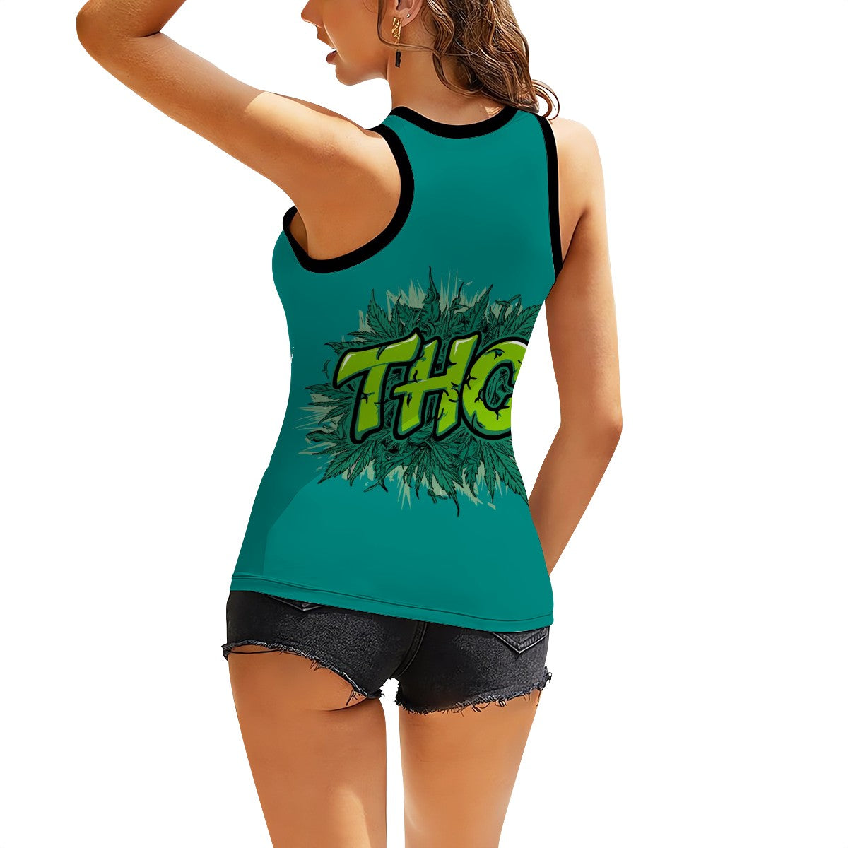Green THC Woman Tee