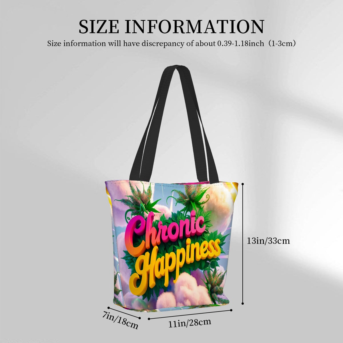 Chronic Happiness Women Shopping Bag