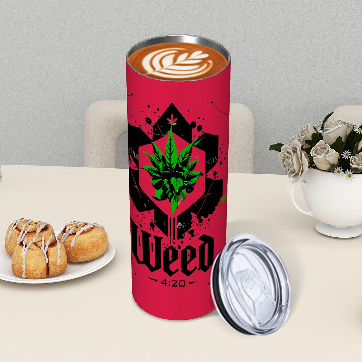 Pink Weed Tumblers