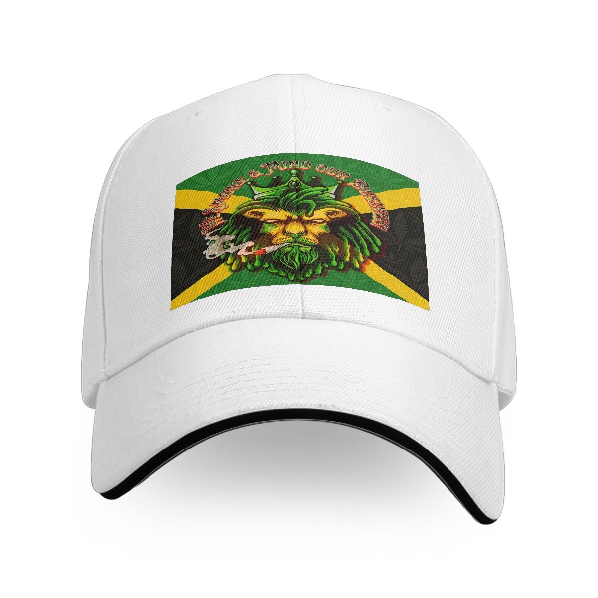 Jamaican We Mind Our Business Baseball Cap