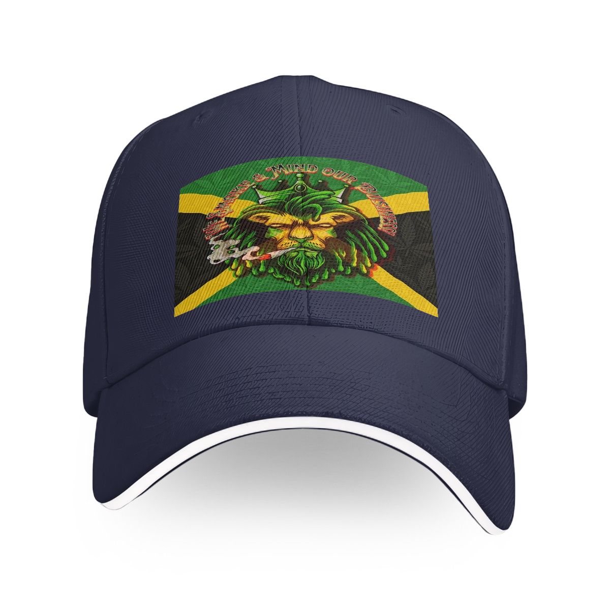 Jamaican We Mind Our Business Baseball Cap
