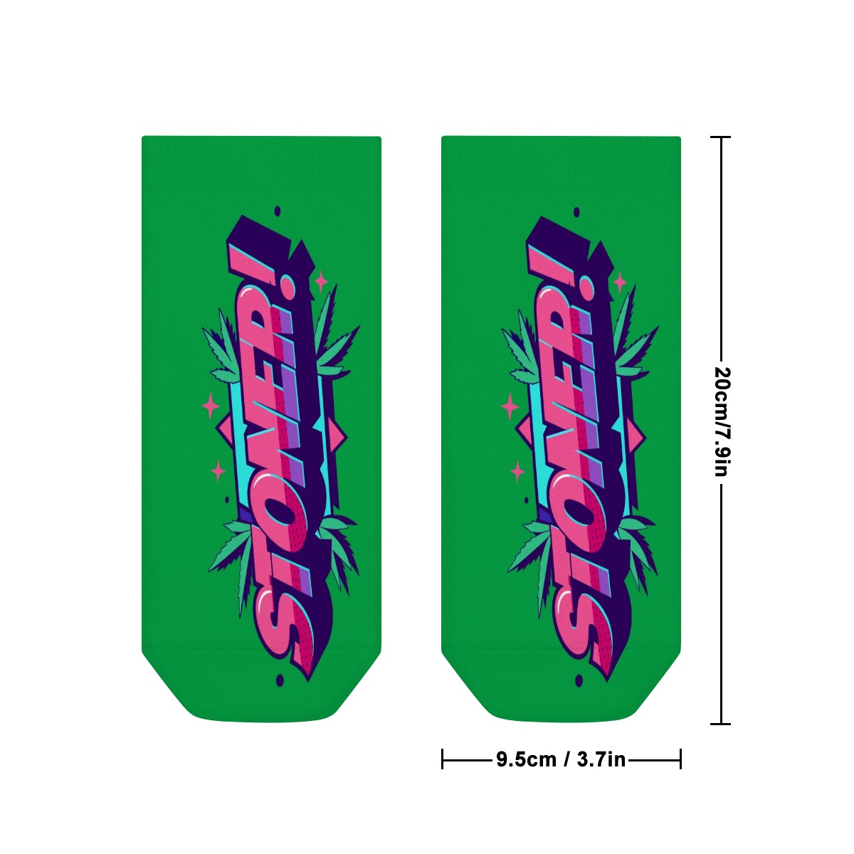 Stoner Ankle Socks Green