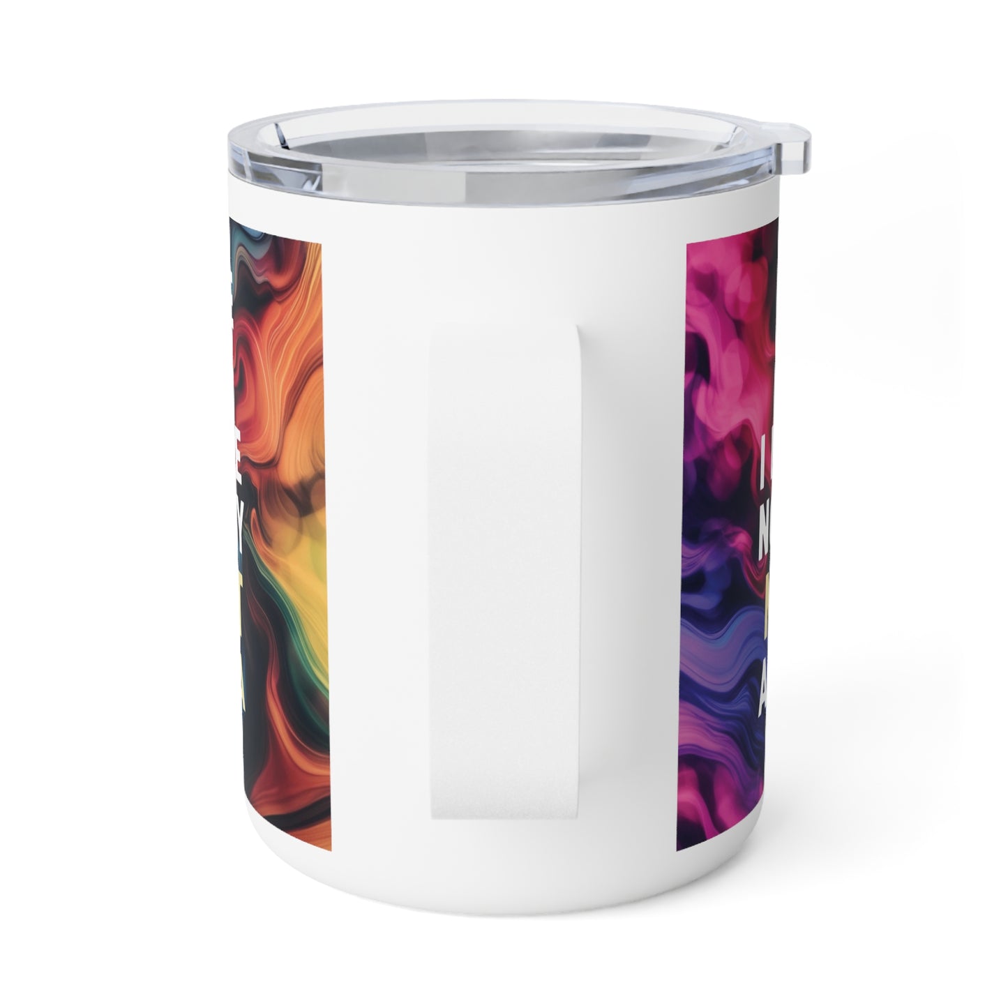 Vibrant Insulated Coffee Mug for Cocoa Lovers - 10oz