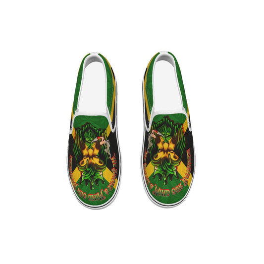 Jamaican Men's Slip On Sneakers