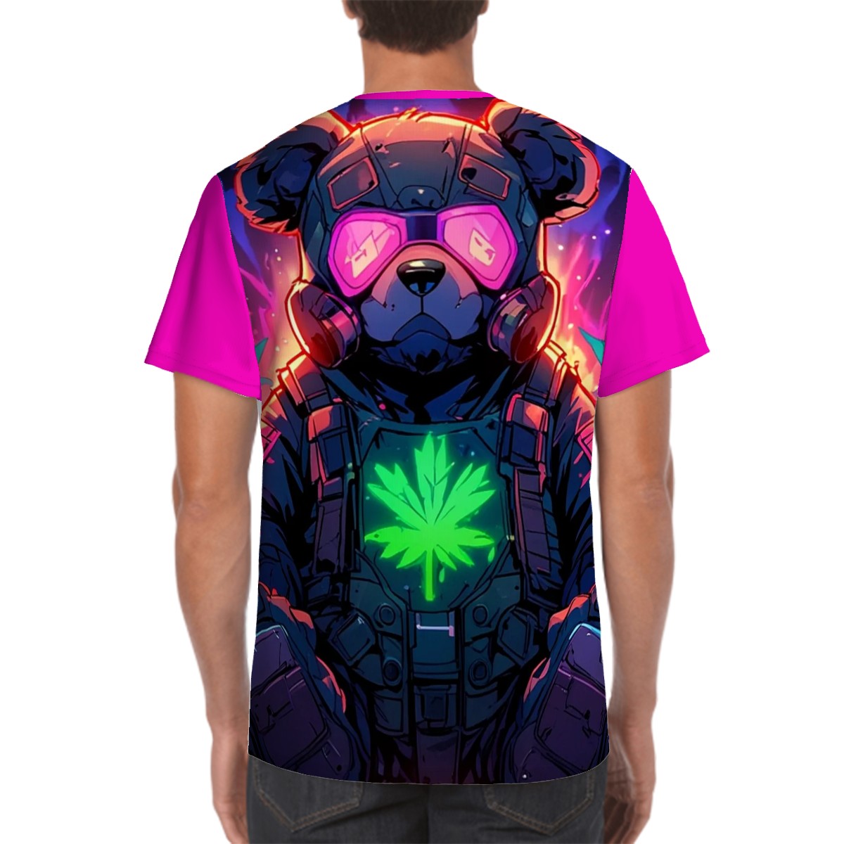 Men's Short Sleeve Cannia Bear