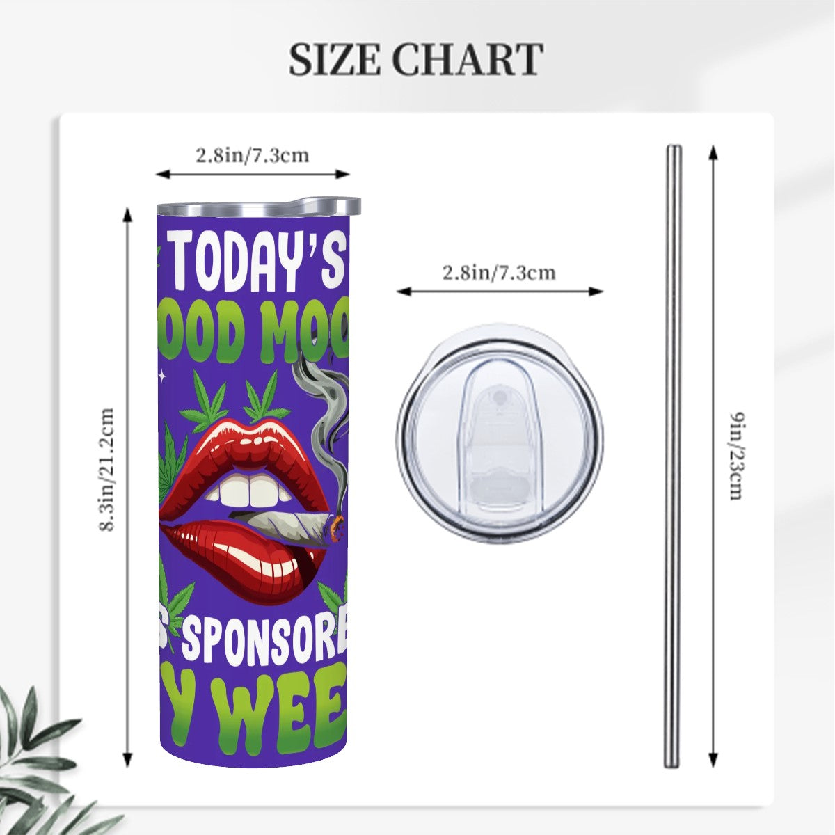 Purple todays good mood is sponsored by weed