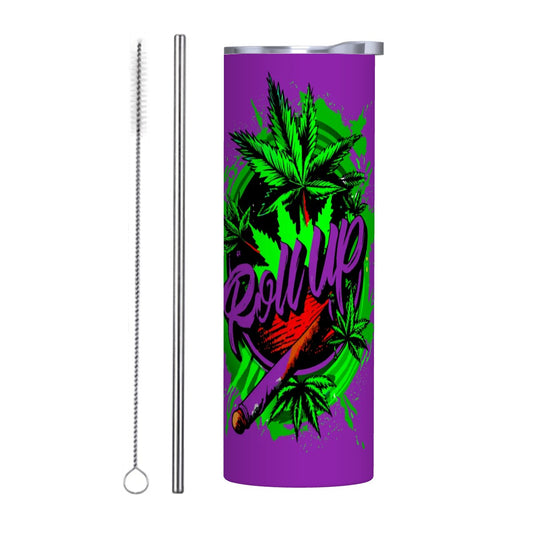 Purple Roll Up Tumbler