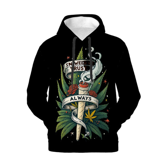 Mens Hoodie with Pockets Black