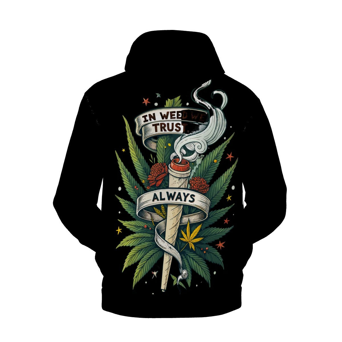 Mens Hoodie with Pockets Black