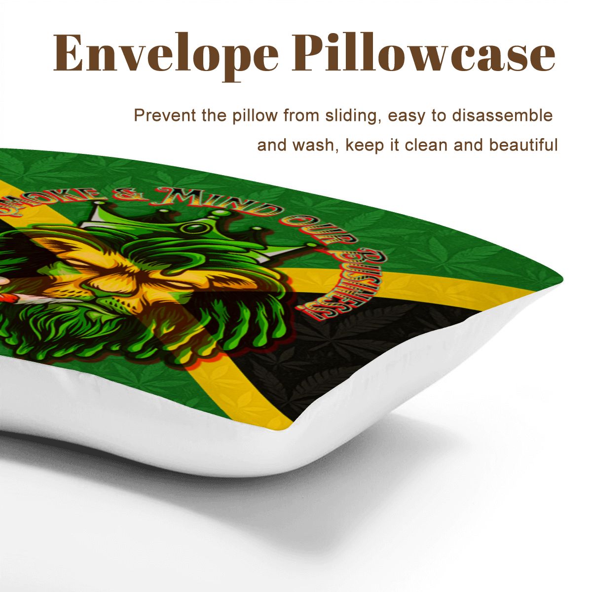 Jamaican We Mind Our Business Full Comforter Set