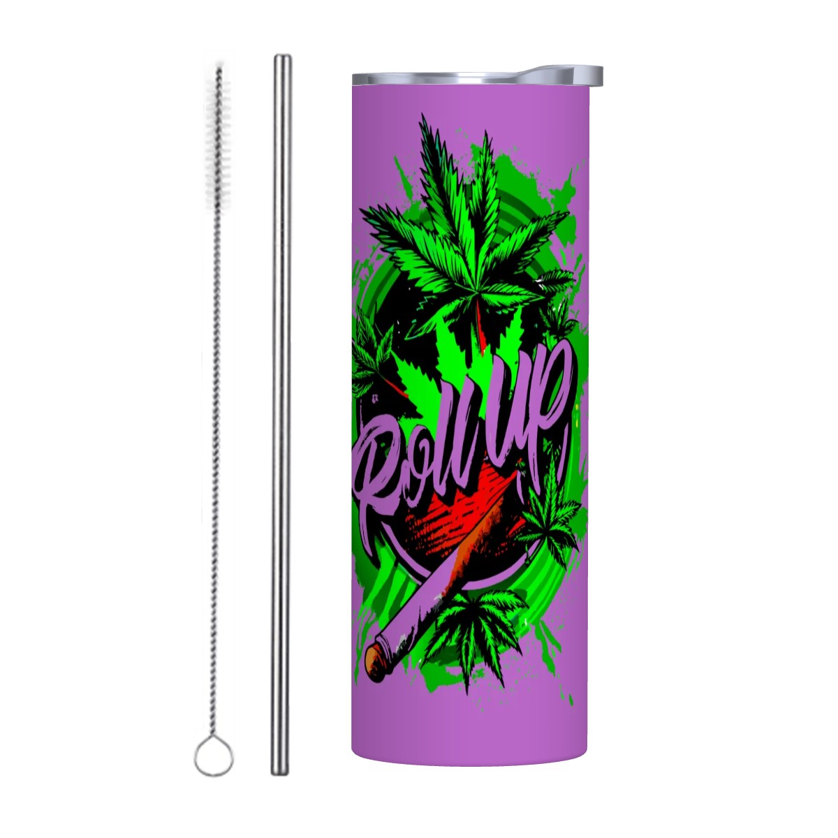 Lavender Roll up Tumbler