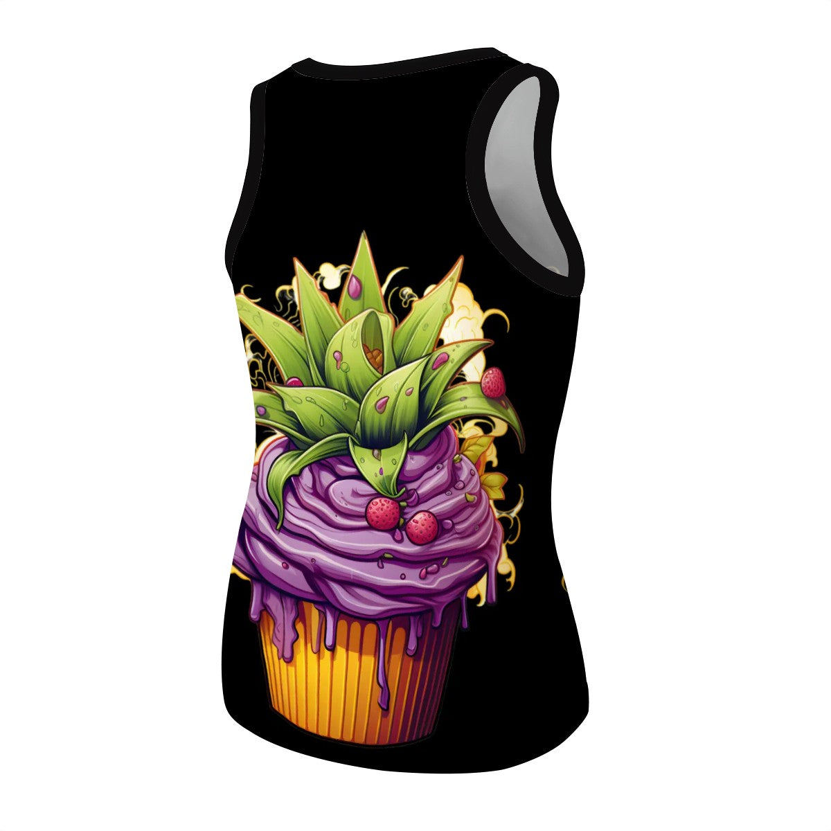 Women's Tank Tops Black Cupcake