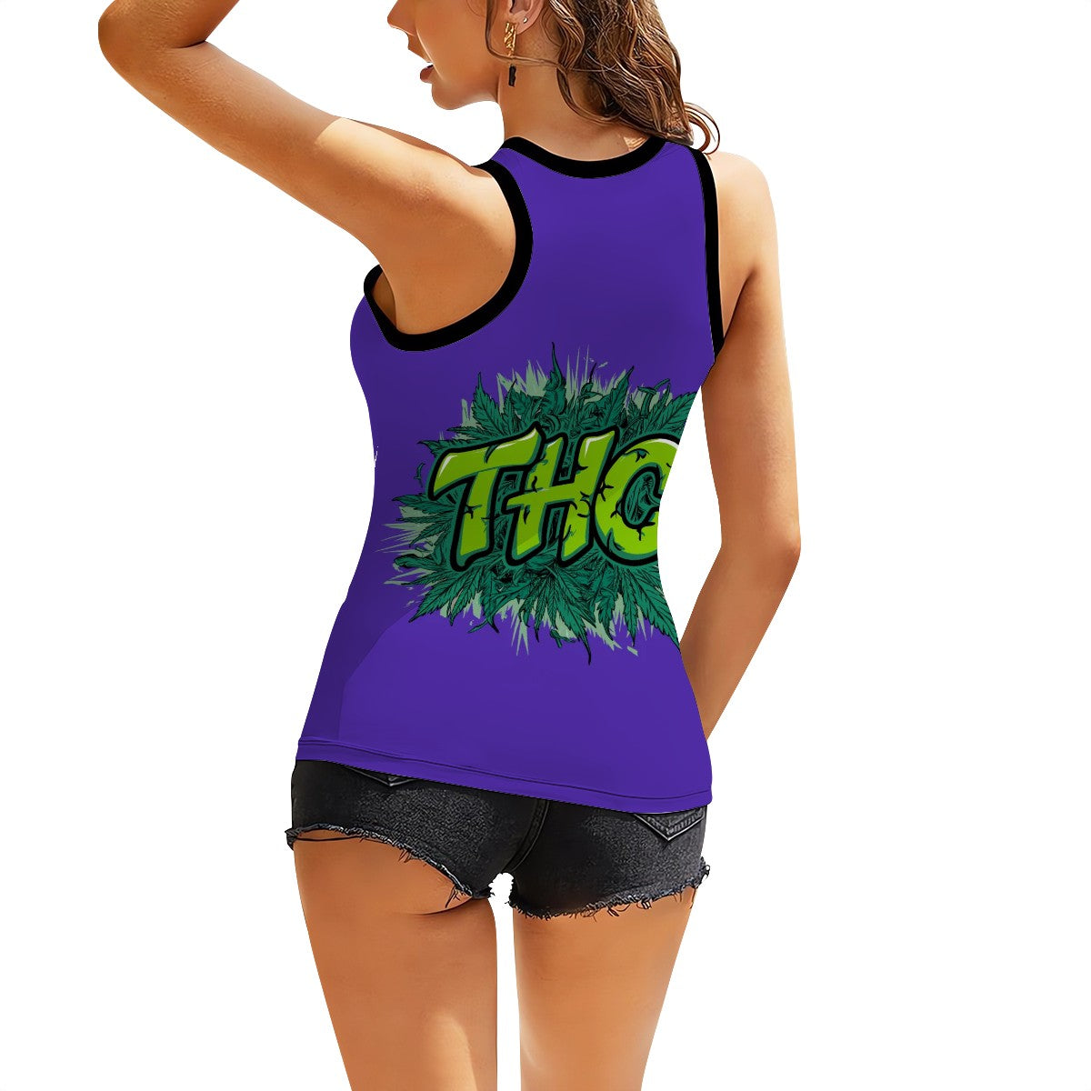 Purple THC Woman Tee