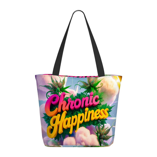 Chronic Happiness Women Shopping Bag