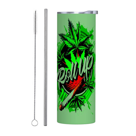 Green Roll Up Tumbler