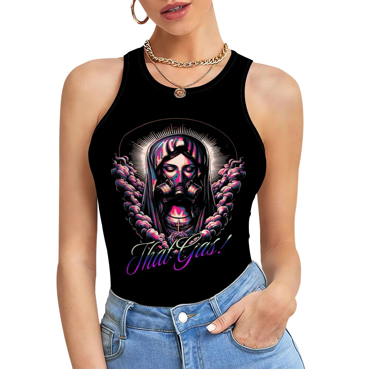Women's Tank That Gas Black