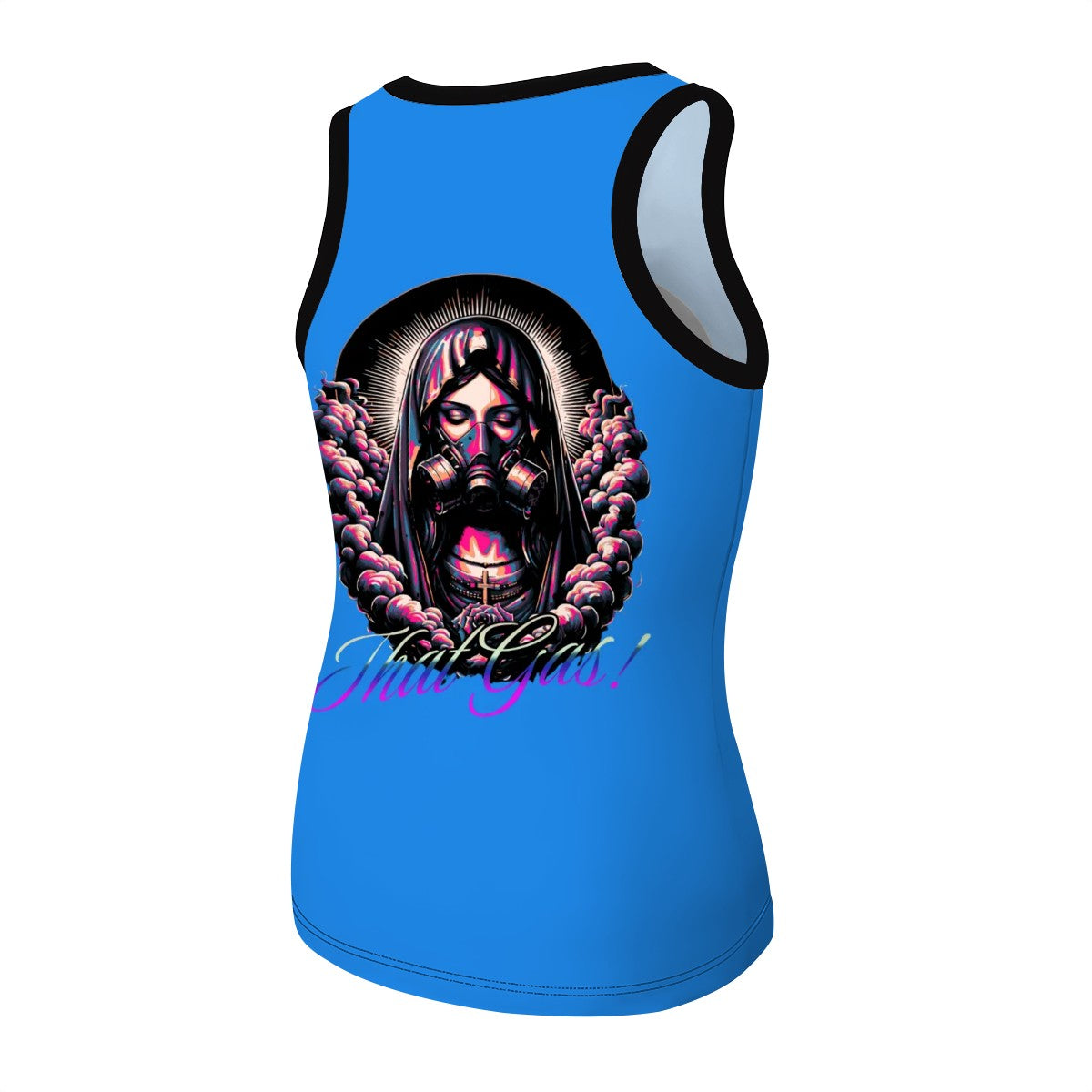 Blue that's Gas Woman Tee
