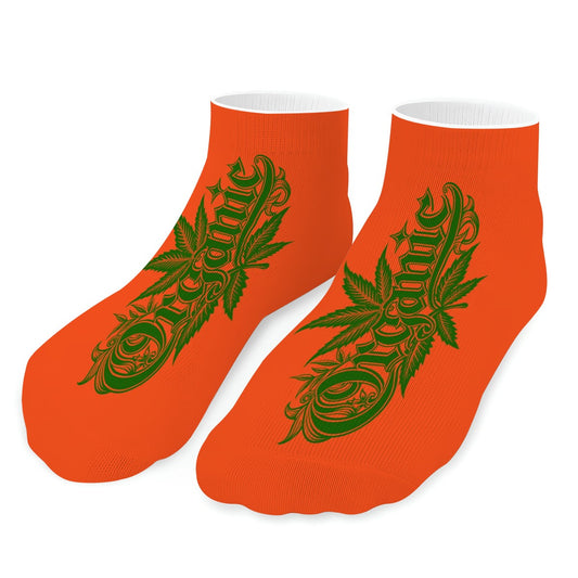 Its Organic Ankle Socks Orange
